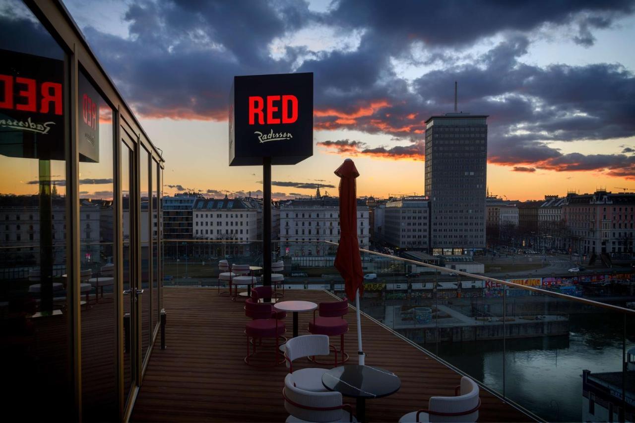 Radisson Red Hotel, Wien Eksteriør billede